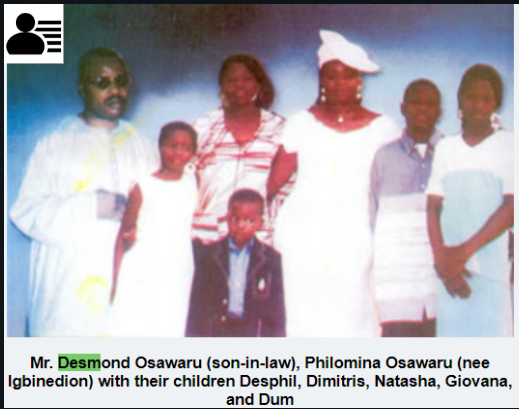 Desmond Osawaru Biography